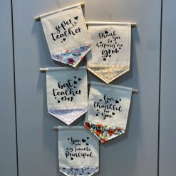 Personalised Linen Flag